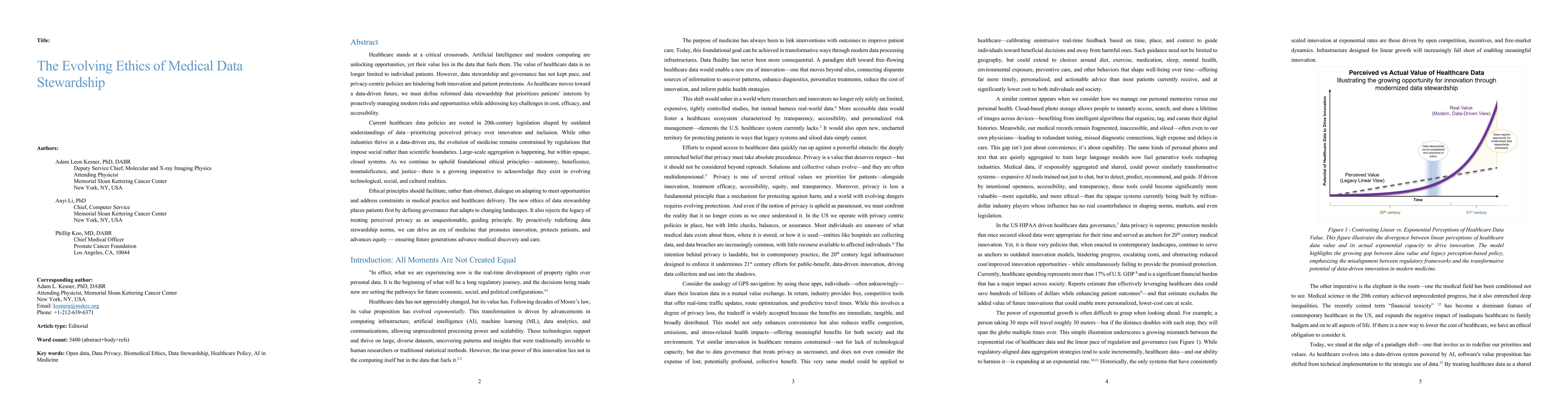 Thumbnail for The Evolving Ethics of Medical Data Stewardship