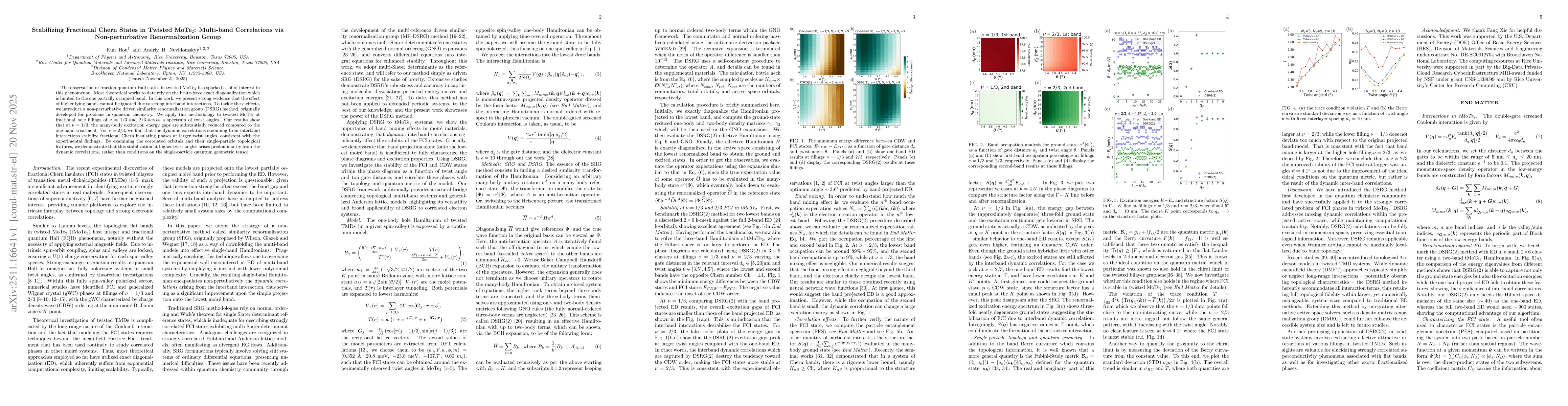 Thumbnail for Stabilizing Fractional Chern States in Twisted MoTe2: Multi-band Correlations via Non-perturbative Renormalization Group