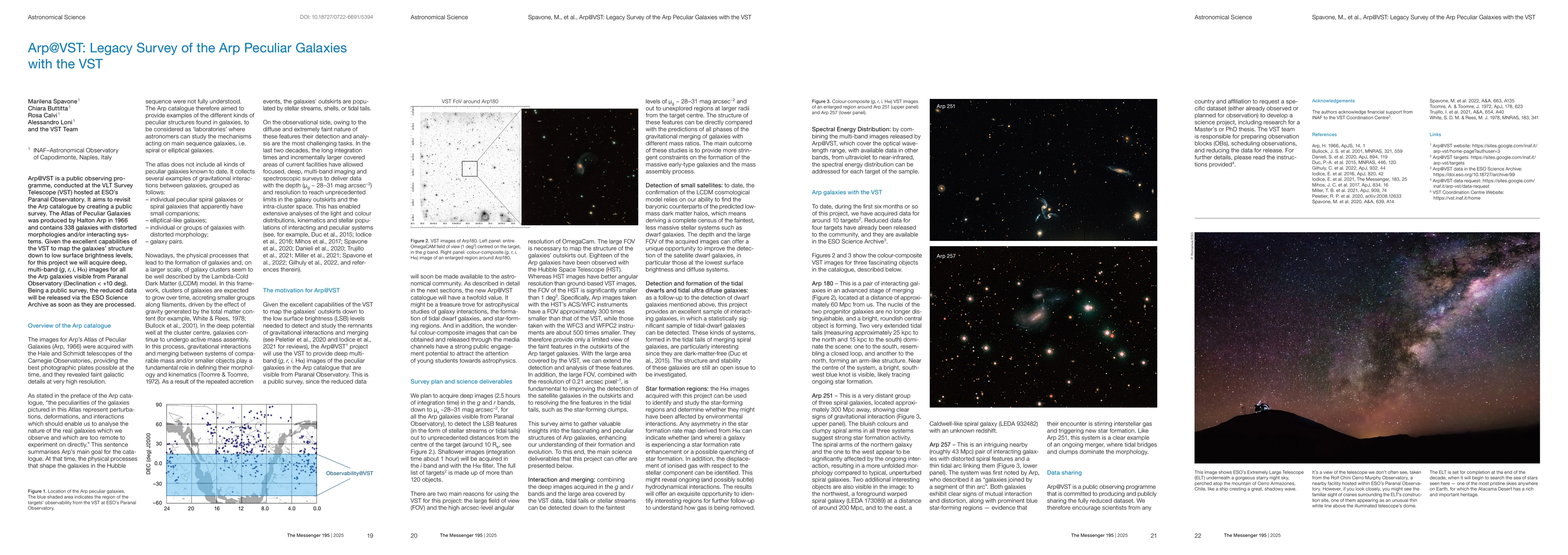 Thumbnail for Arp@VST: Legacy Survey of the Arp Peculiar Galaxies with the VST