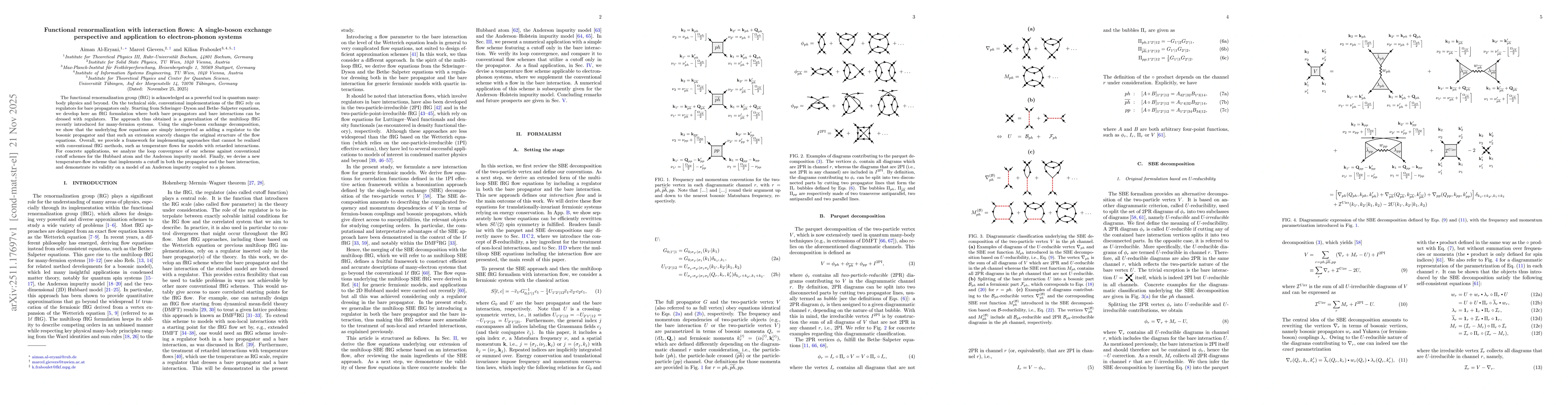 Thumbnail for Functional renormalization with interaction flows: A single-boson exchange perspective and application to electron-phonon systems