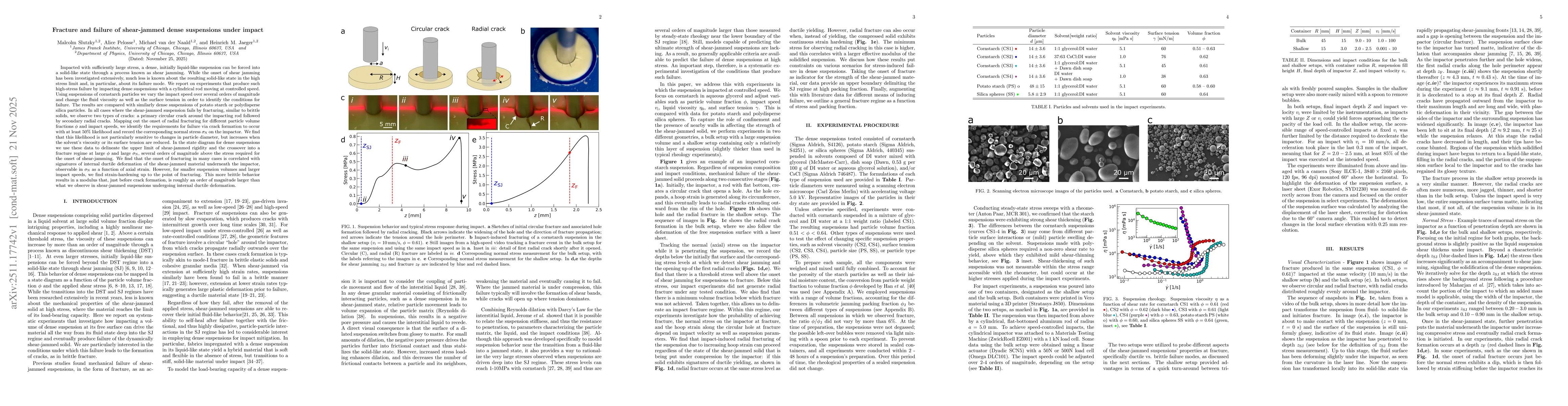 Thumbnail for Fracture and failure of shear-jammed dense suspensions under impact