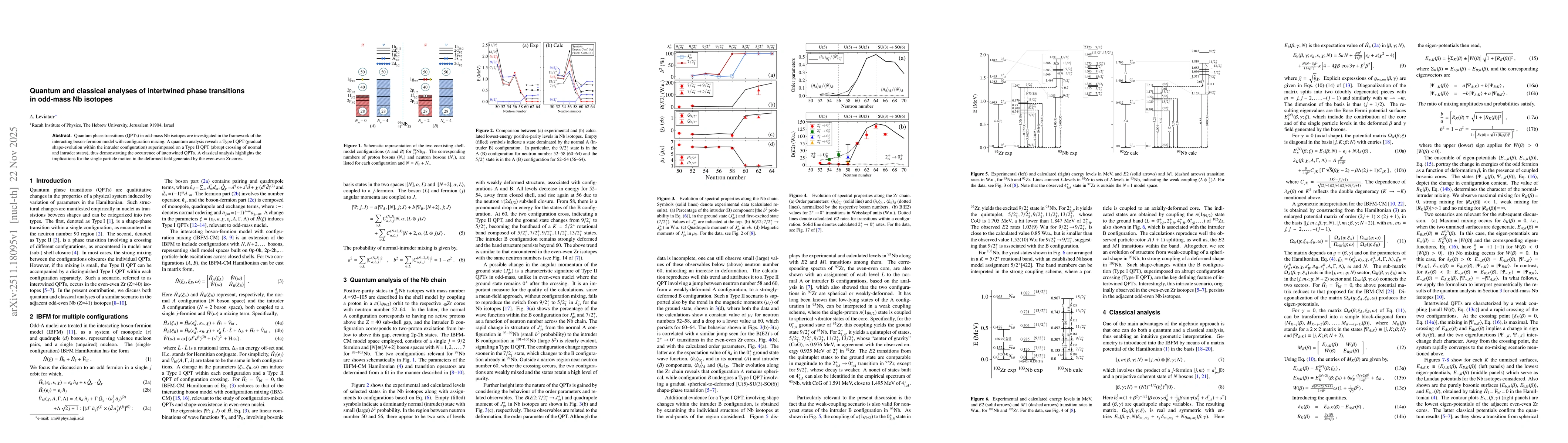 Thumbnail for Quantum and classical analyses of intertwined phase transitions in odd-mass Nb isotopes
