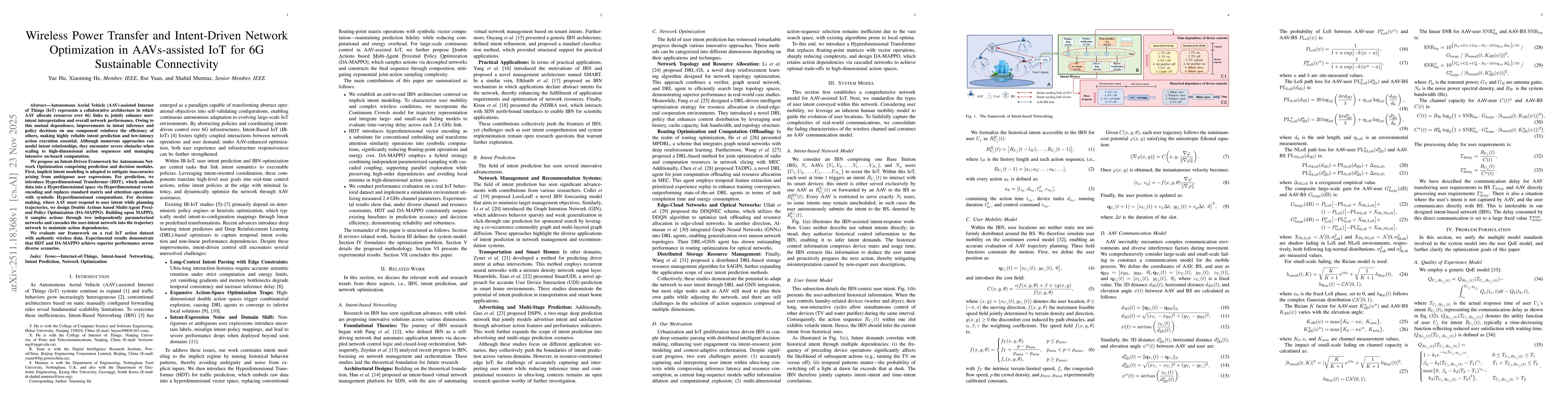 Thumbnail for Wireless Power Transfer and Intent-Driven Network Optimization in AAVs-assisted IoT for 6G Sustainable Connectivity