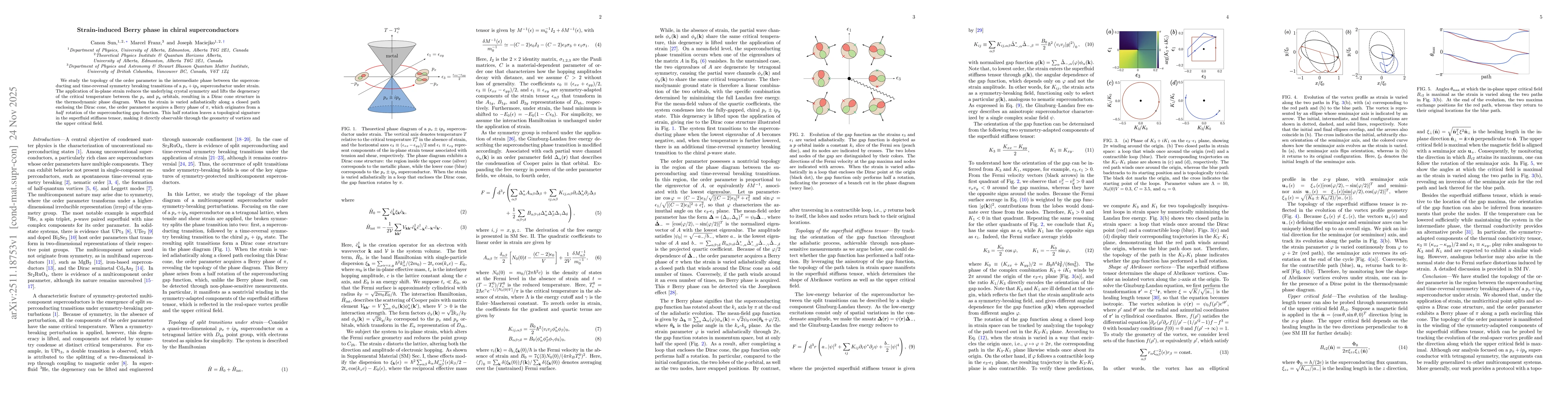 Thumbnail for Strain-induced Berry phase in chiral superconductors