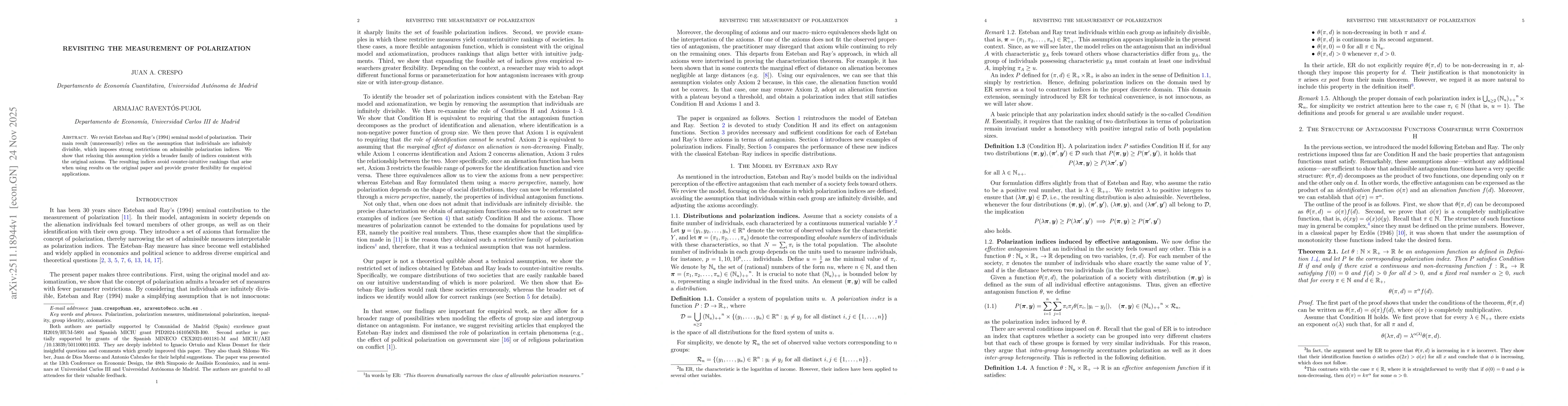 Thumbnail for Revisiting the Measurement of Polarization