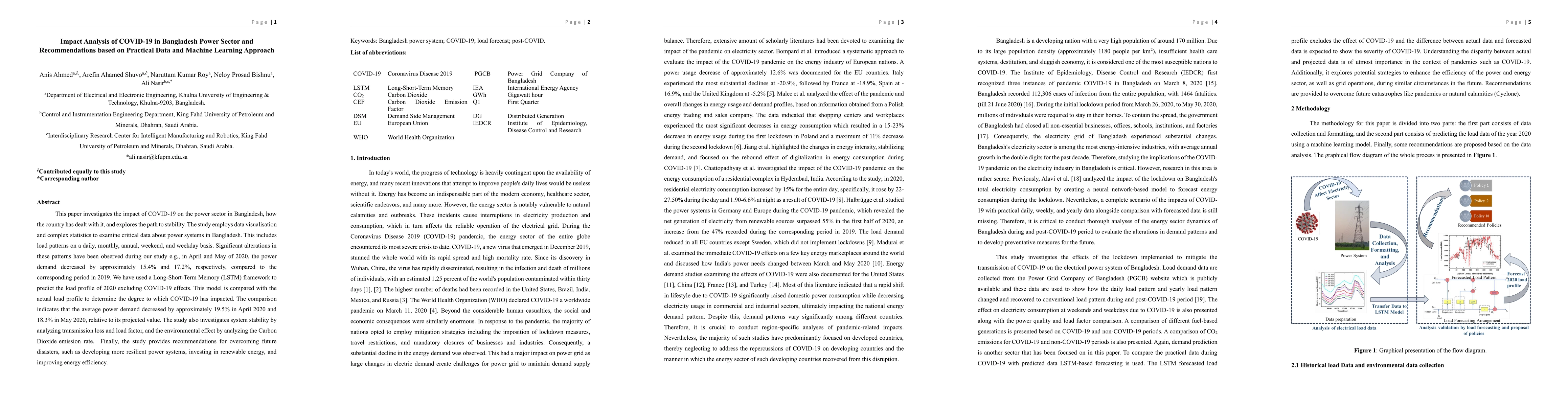 Thumbnail for Impact Analysis of COVID-19 in Bangladesh Power Sector and Recommendations based on Practical Data and Machine Learning Approach