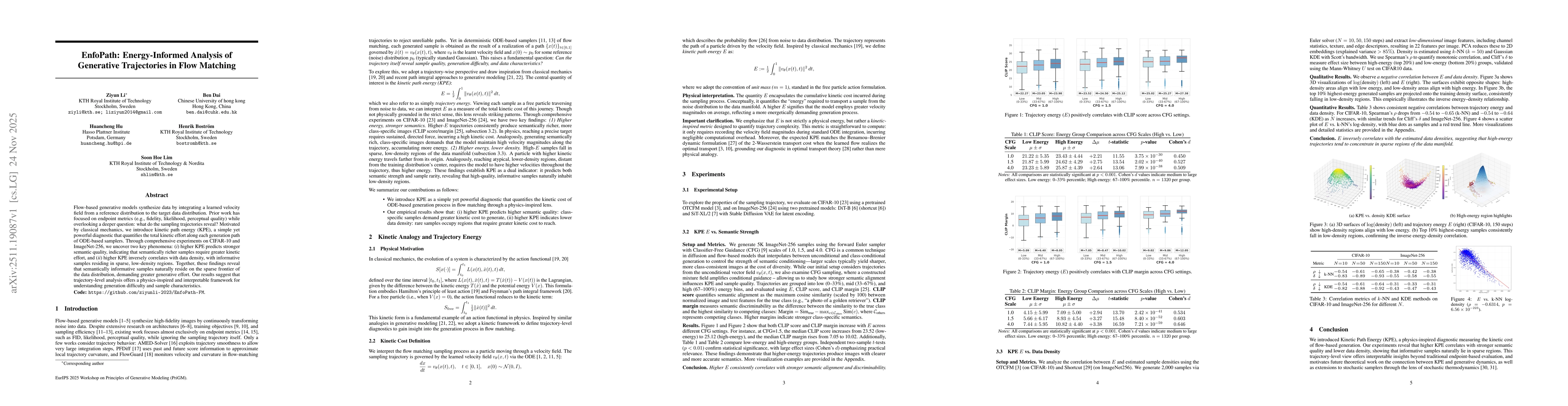 Thumbnail for EnfoPath: Energy-Informed Analysis of Generative Trajectories in Flow Matching