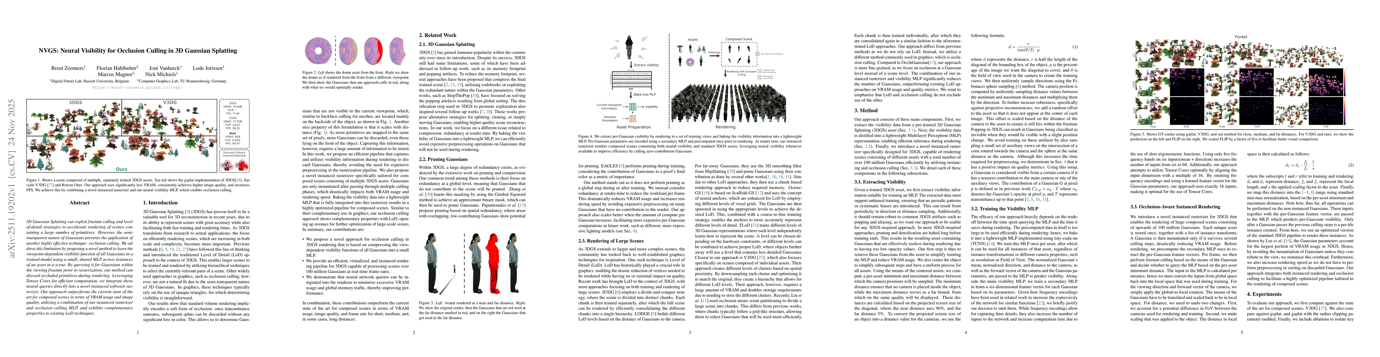 Thumbnail for NVGS: Neural Visibility for Occlusion Culling in 3D Gaussian Splatting