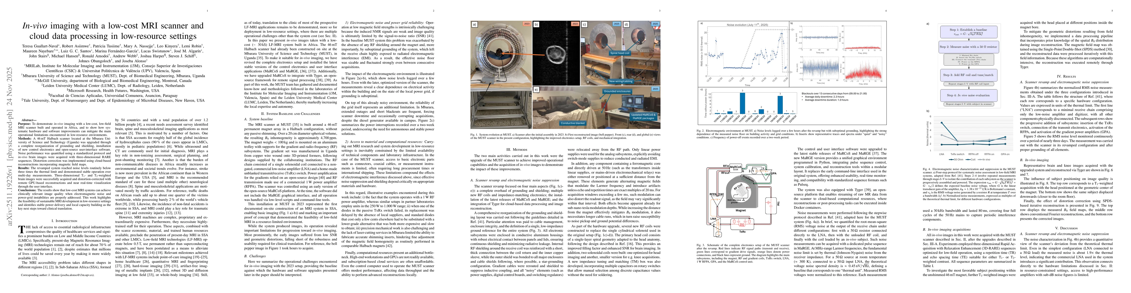 Thumbnail for In-vivo imaging with a low-cost MRI scanner and cloud data processing in low-resource settings