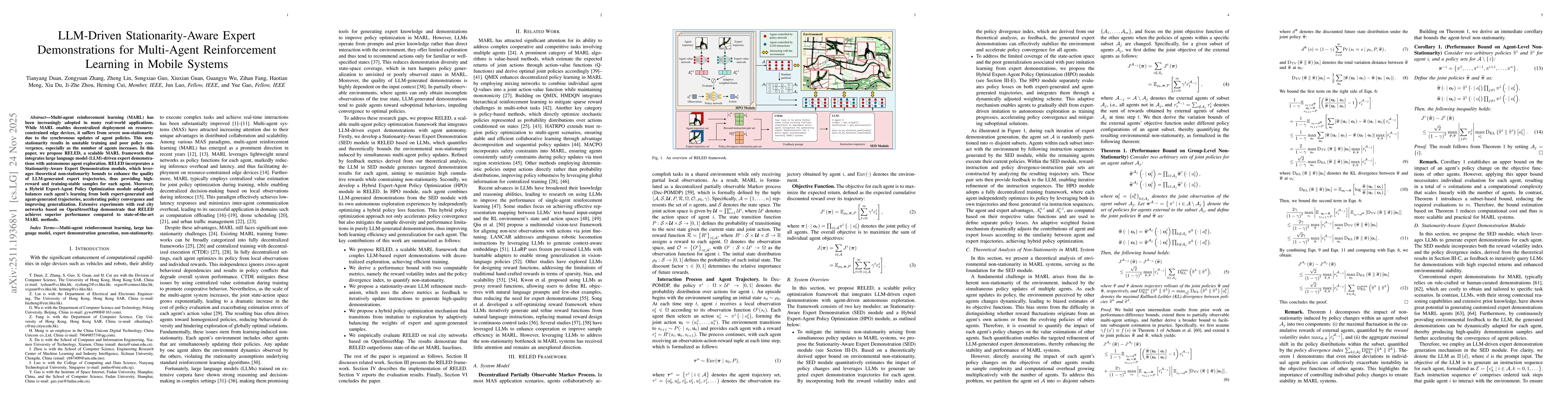 Thumbnail for LLM-Driven Stationarity-Aware Expert Demonstrations for Multi-Agent Reinforcement Learning in Mobile Systems