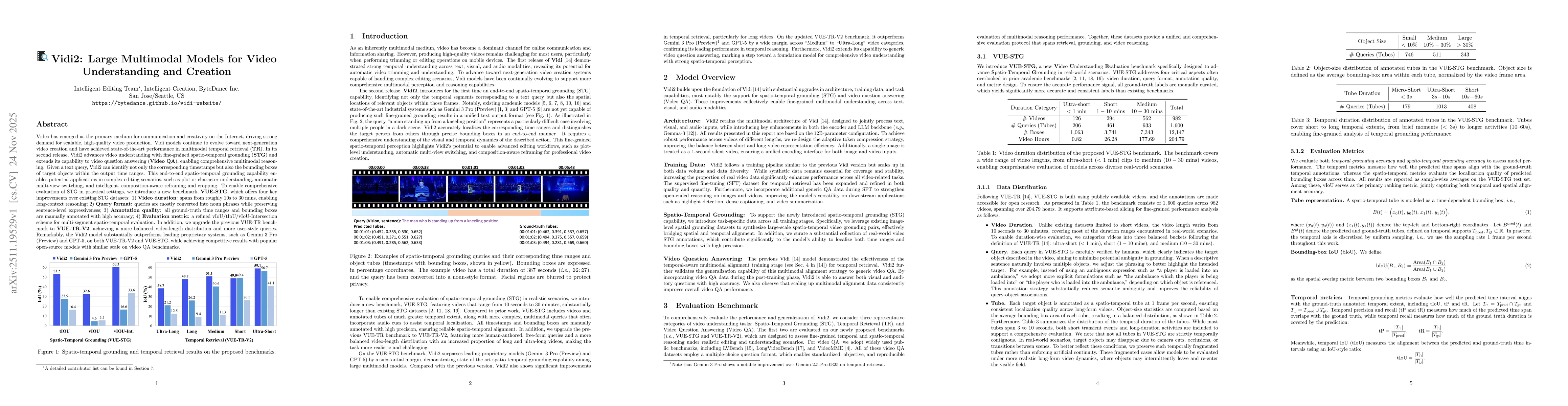 Thumbnail for Vidi2: Large Multimodal Models for Video Understanding and Creation