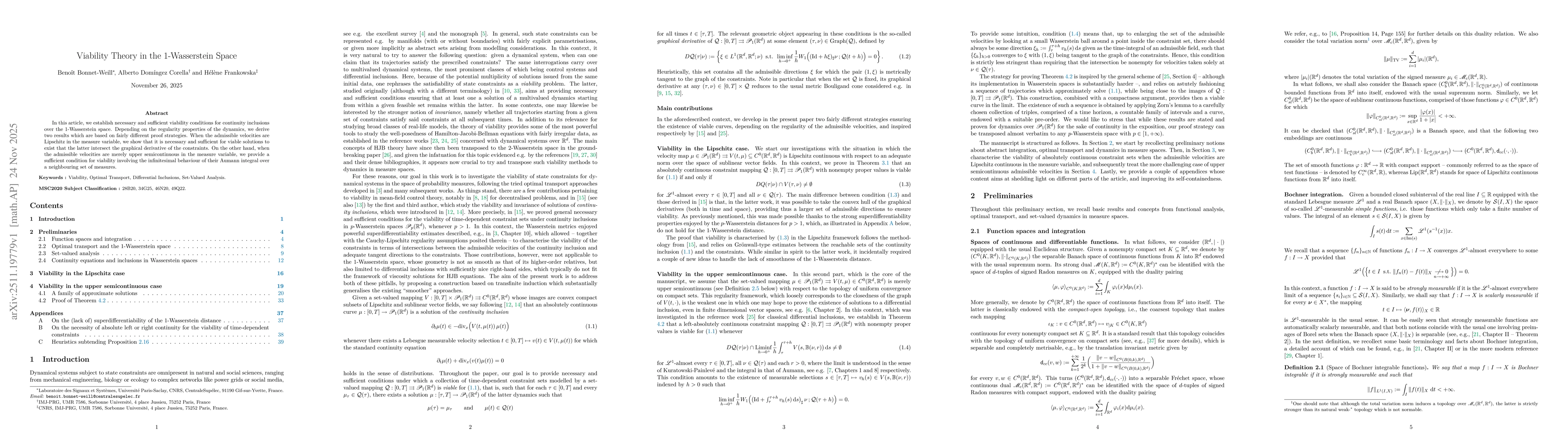 Thumbnail for Viability Theory in the $1$-Wasserstein Space