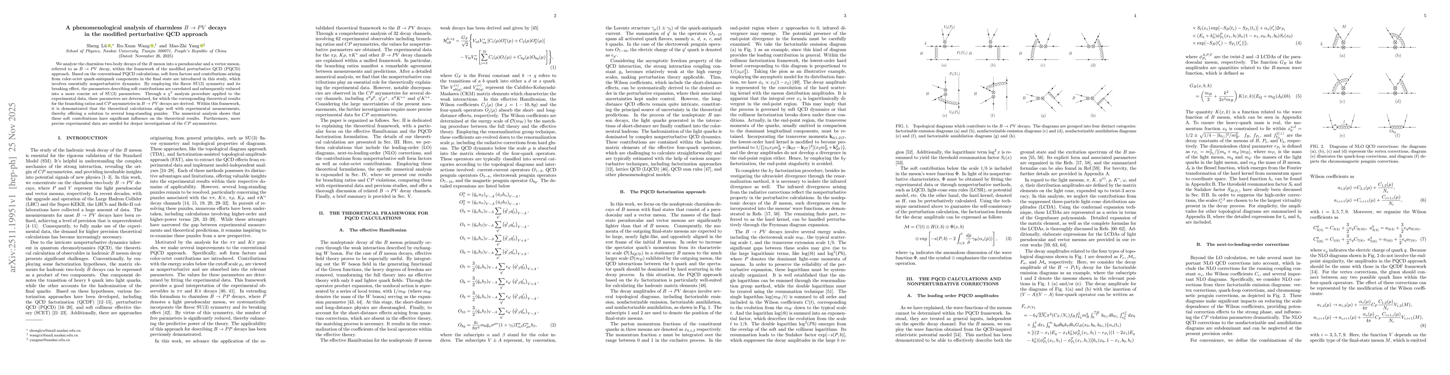 Thumbnail for A phenomenological analysis of charmless $B\to PV$ decays in the modified perturbative QCD approach