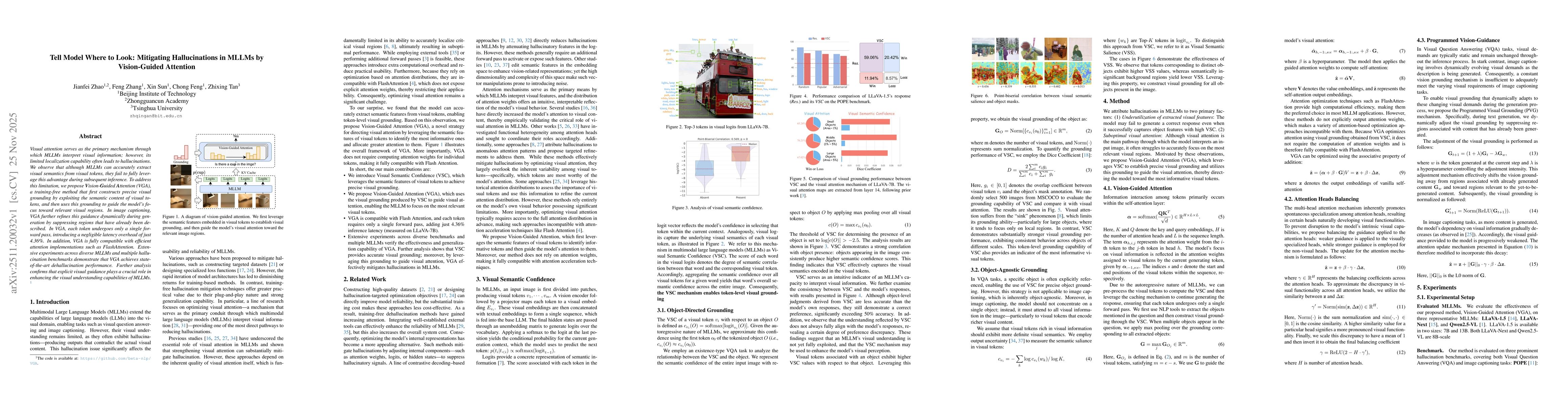 Thumbnail for Tell Model Where to Look: Mitigating Hallucinations in MLLMs by Vision-Guided Attention