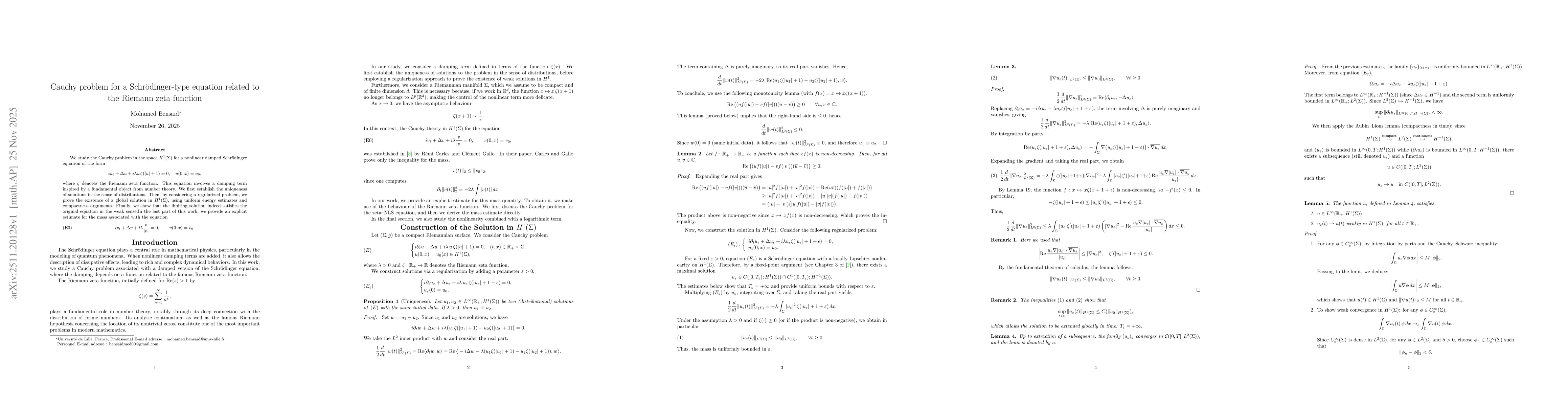 Thumbnail for Cauchy problem for a Schrödinger-type equation related to the Riemann zeta function