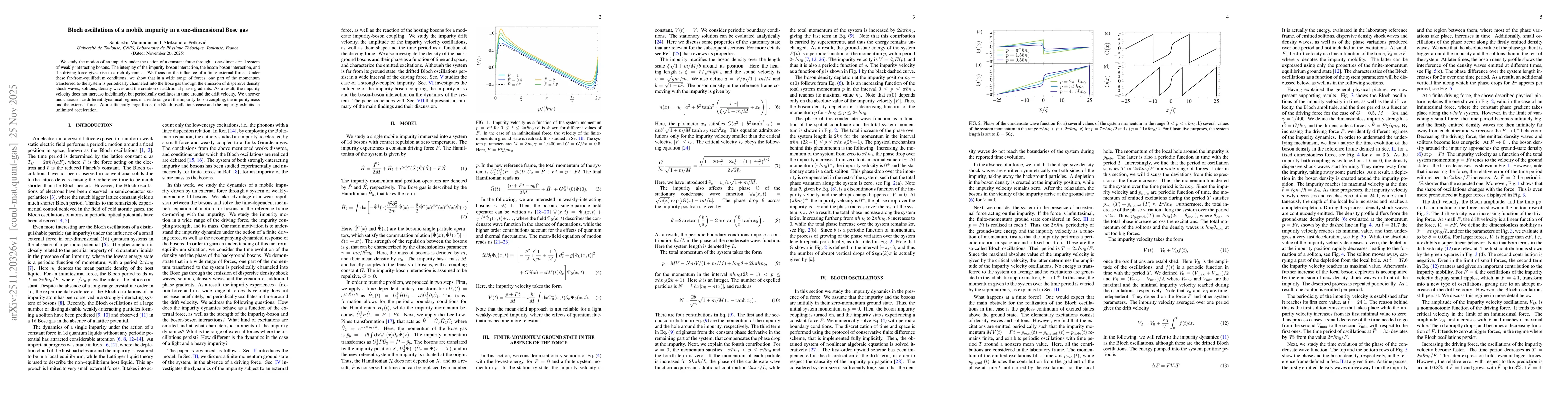 Thumbnail for Bloch oscillations of a mobile impurity in a one-dimensional Bose gas
