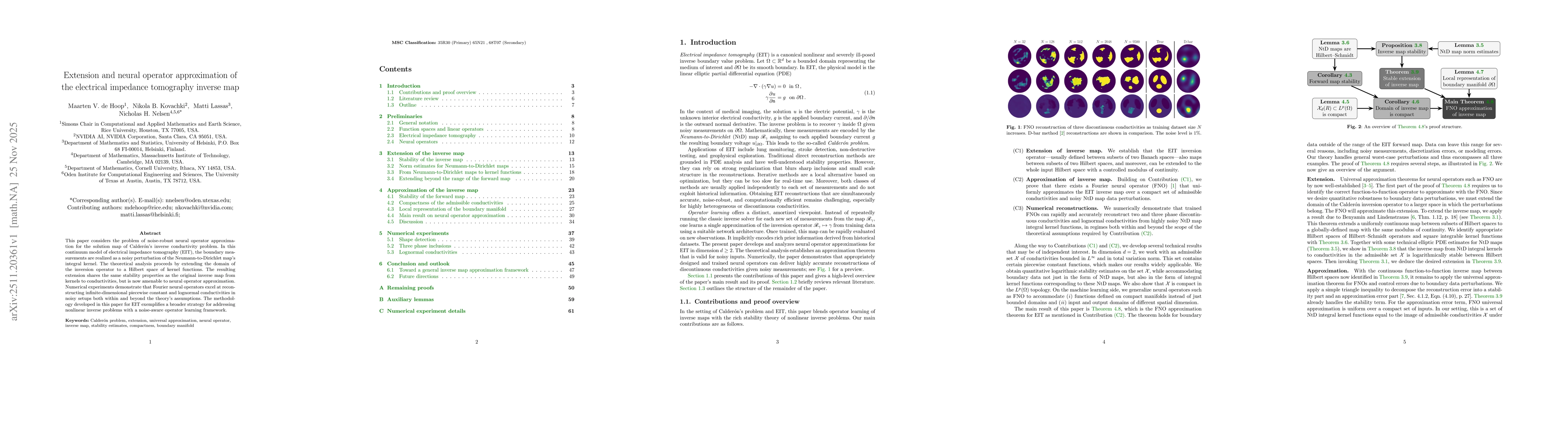 Thumbnail for Extension and neural operator approximation of the electrical impedance tomography inverse map