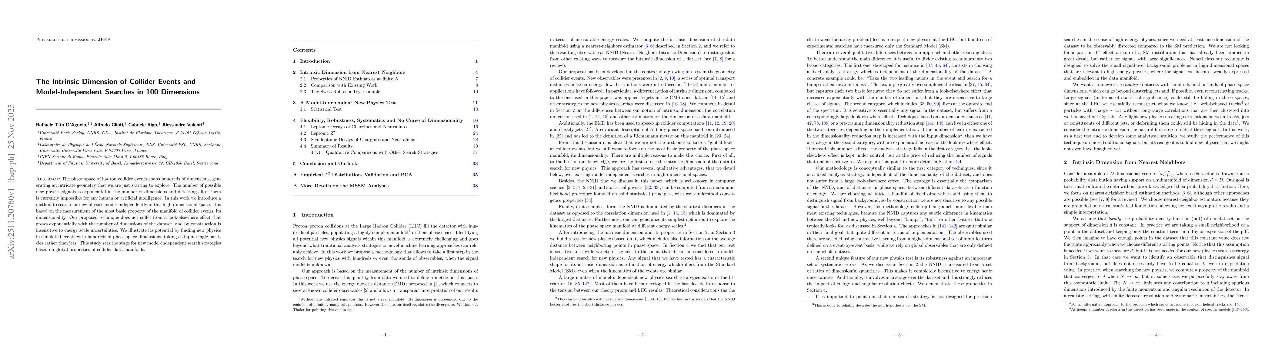 Thumbnail for The Intrinsic Dimension of Collider Events and Model-Independent Searches in 100 Dimensions