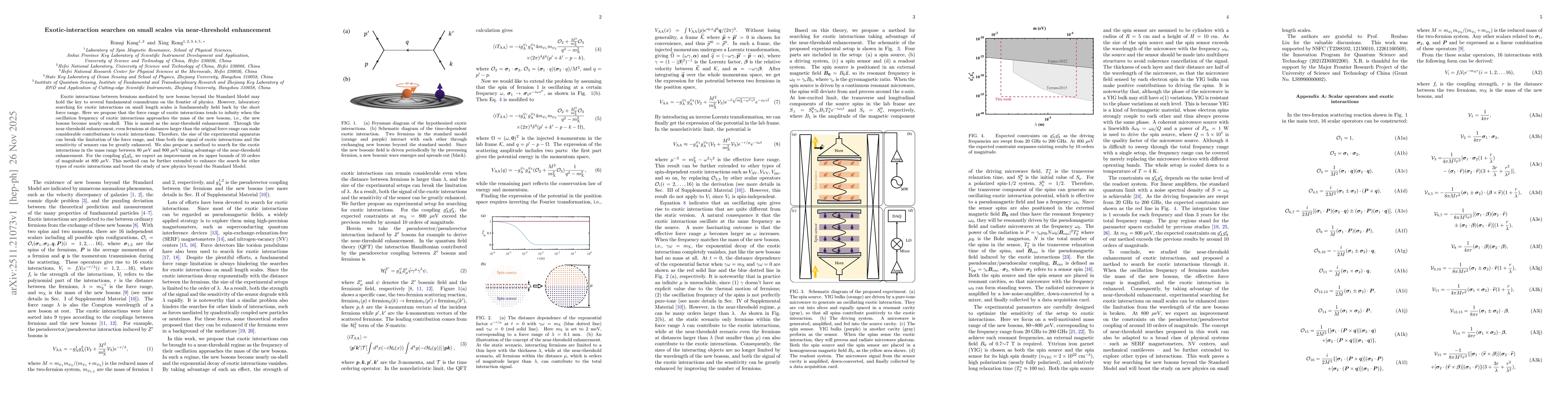 Thumbnail for Exotic-interaction searches on small scales via near-threshold enhancement
