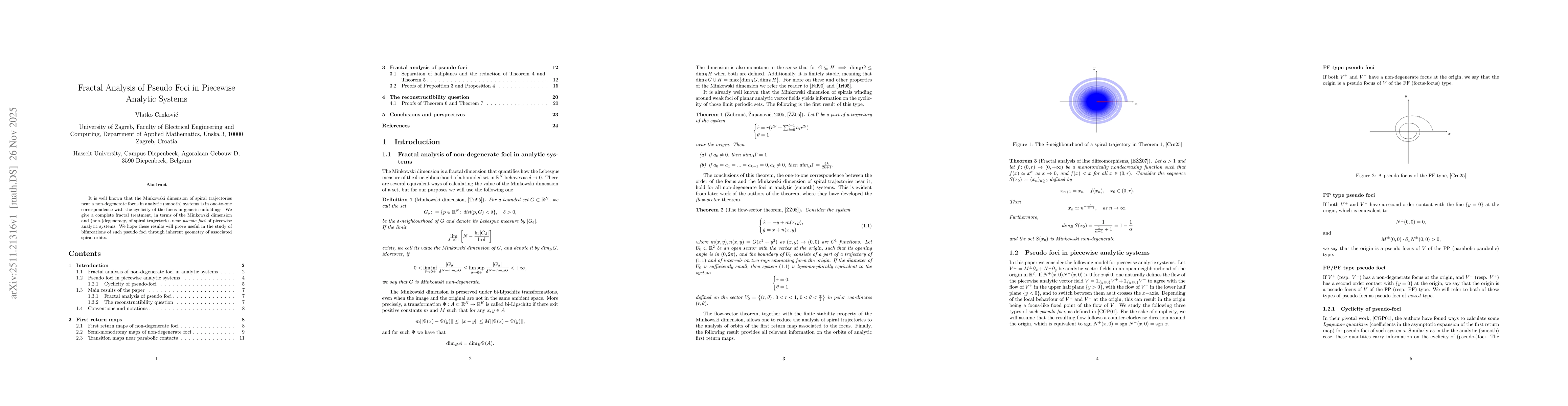 Thumbnail for Fractal Analysis of Pseudo Foci in Piecewise Analytic Systems
