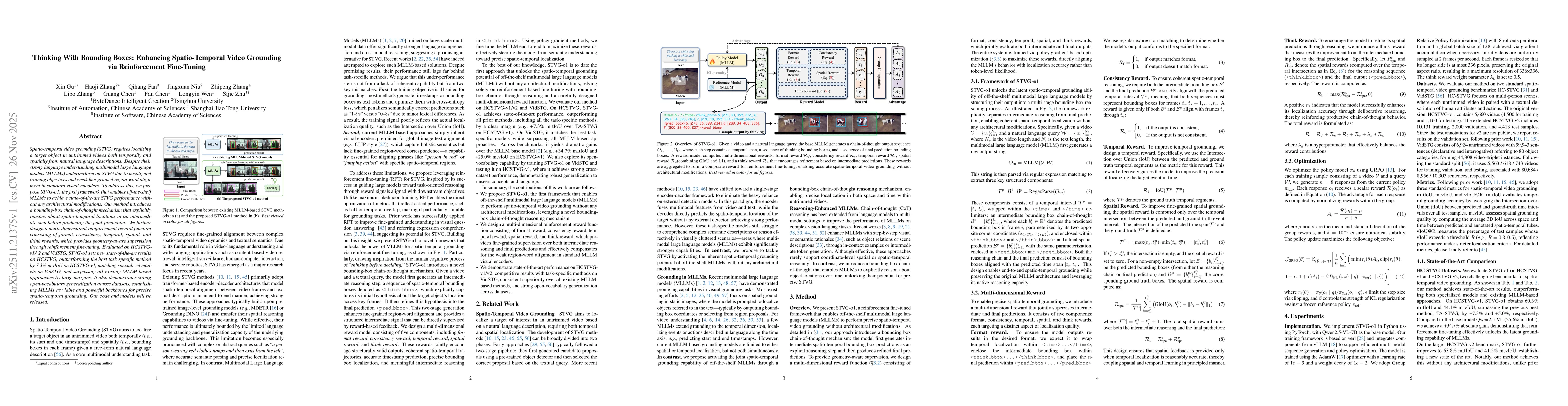 Thumbnail for Thinking With Bounding Boxes: Enhancing Spatio-Temporal Video Grounding via Reinforcement Fine-Tuning