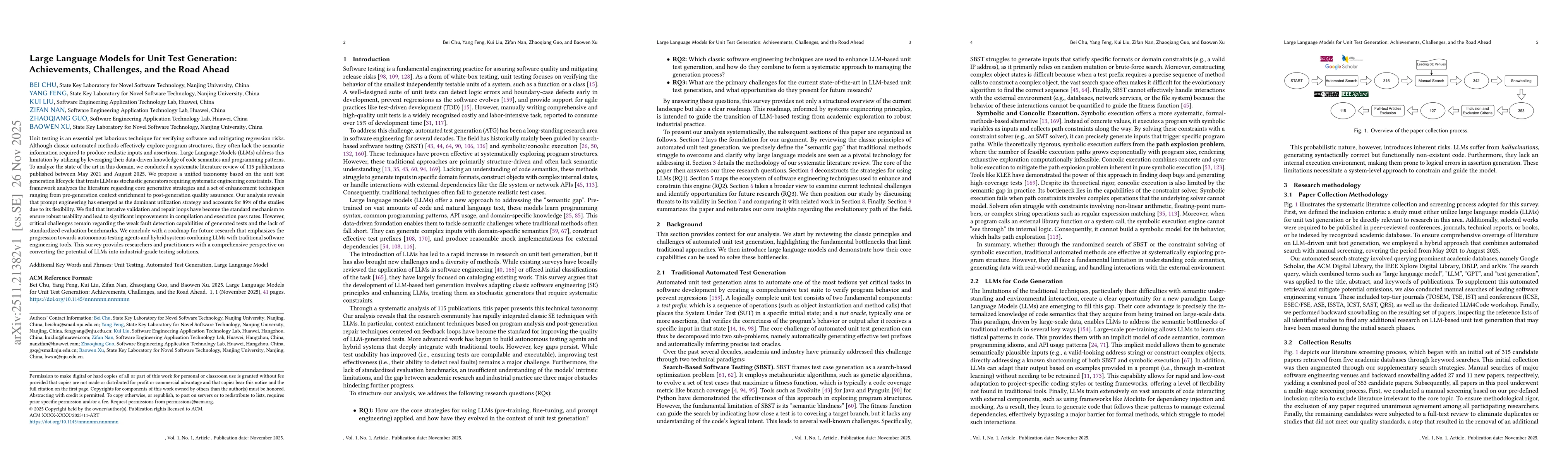 Thumbnail for Large Language Models for Unit Test Generation: Achievements, Challenges, and the Road Ahead
