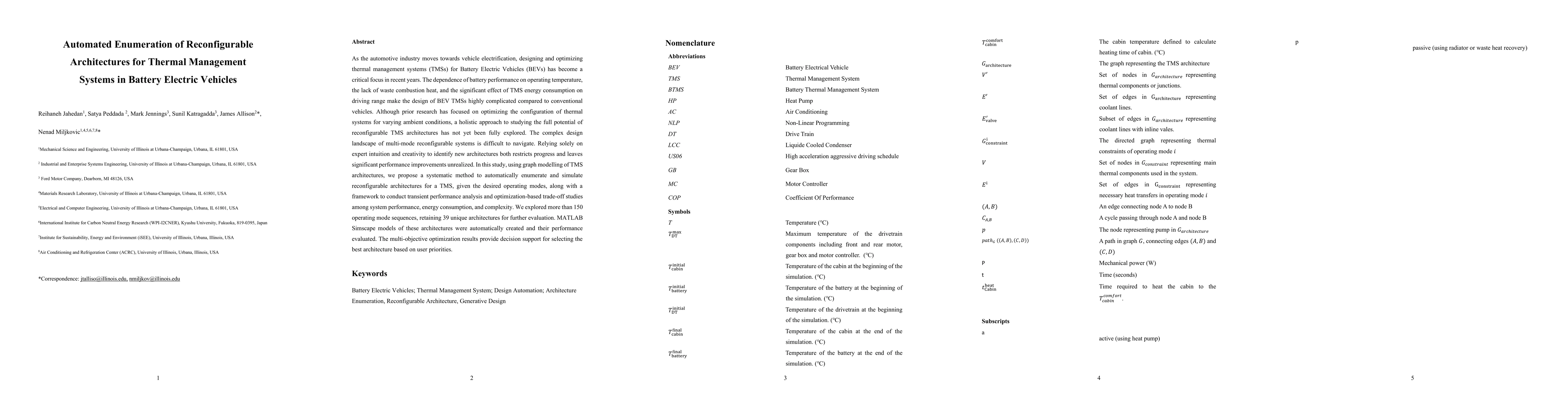 Thumbnail for Automated Enumeration of Reconfigurable Architectures for Thermal Management Systems in Battery Electric Vehicles