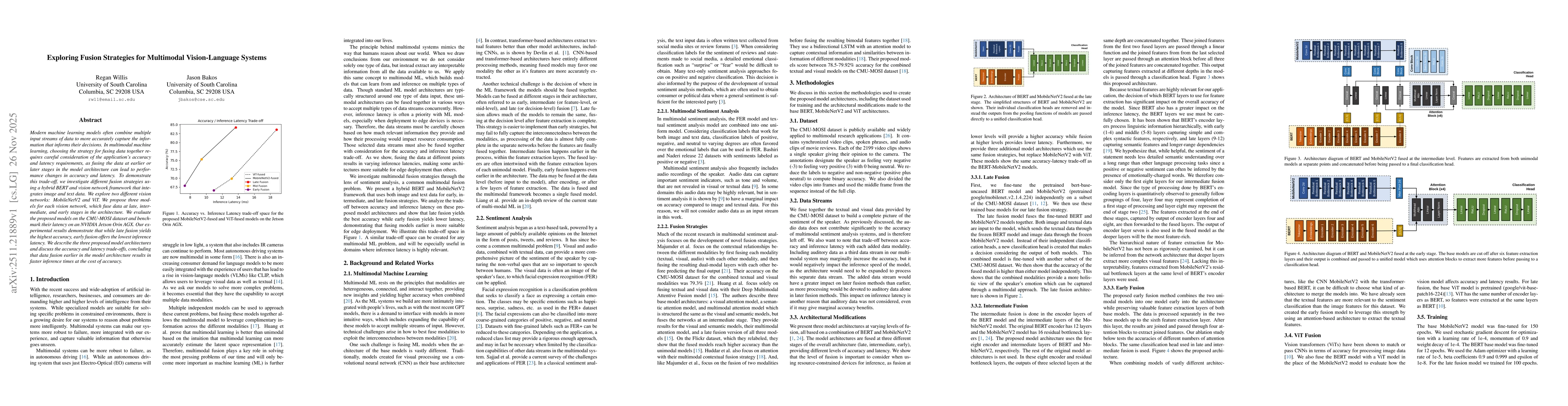 Thumbnail for Exploring Fusion Strategies for Multimodal Vision-Language Systems