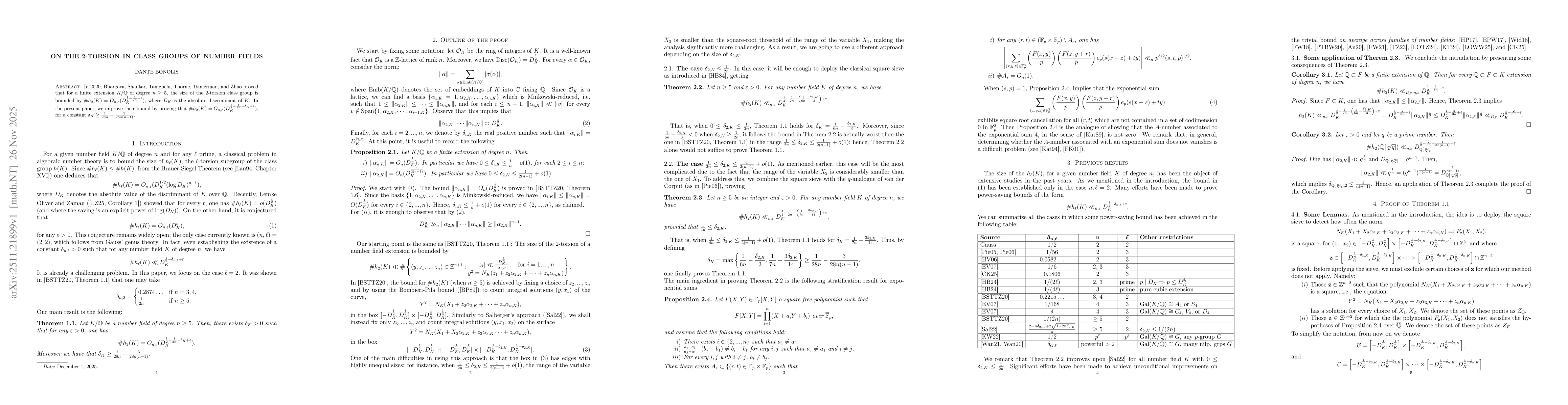Thumbnail for On the $2$-torsion in class groups of number fields