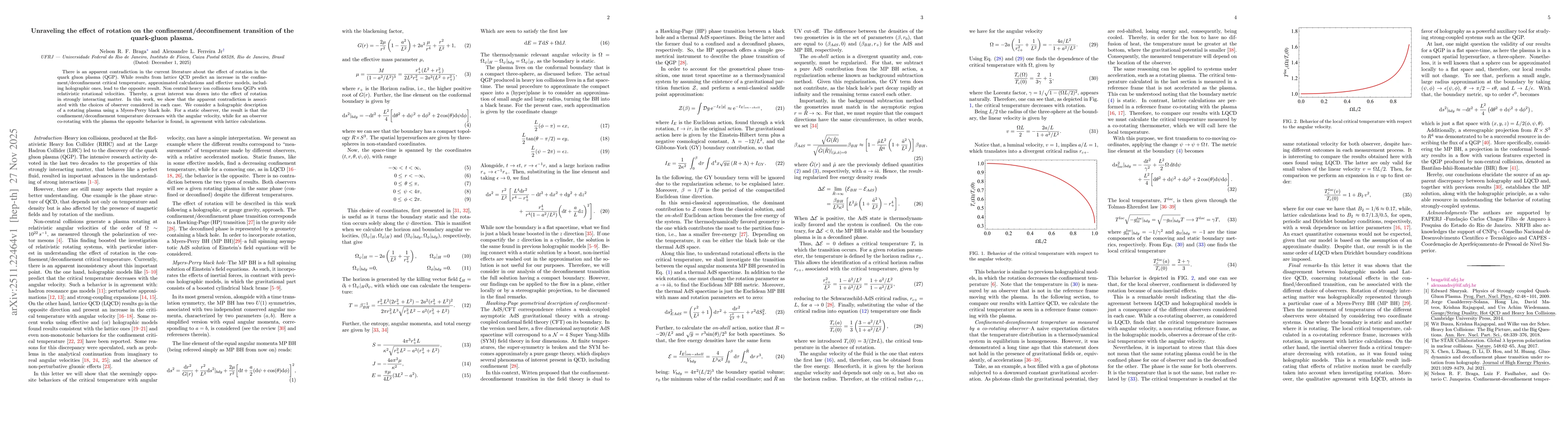 Thumbnail for Unraveling the effect of rotation on the confinement/deconfinement transition of the quark-gluon plasma