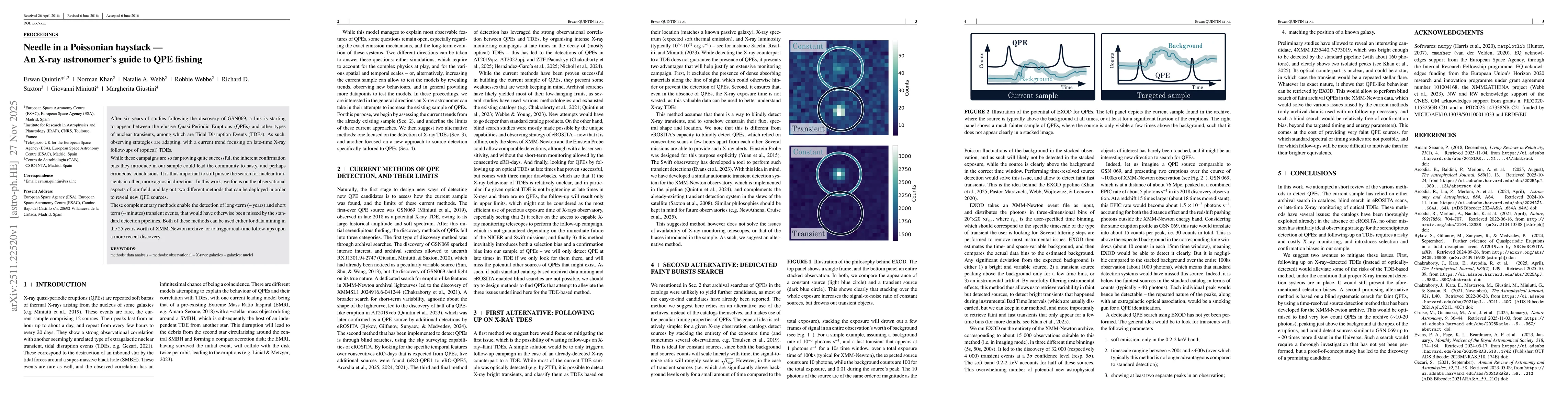 Thumbnail for Needle in a Poissonian haystack -- An X-ray astronomer's guide to QPE fishing