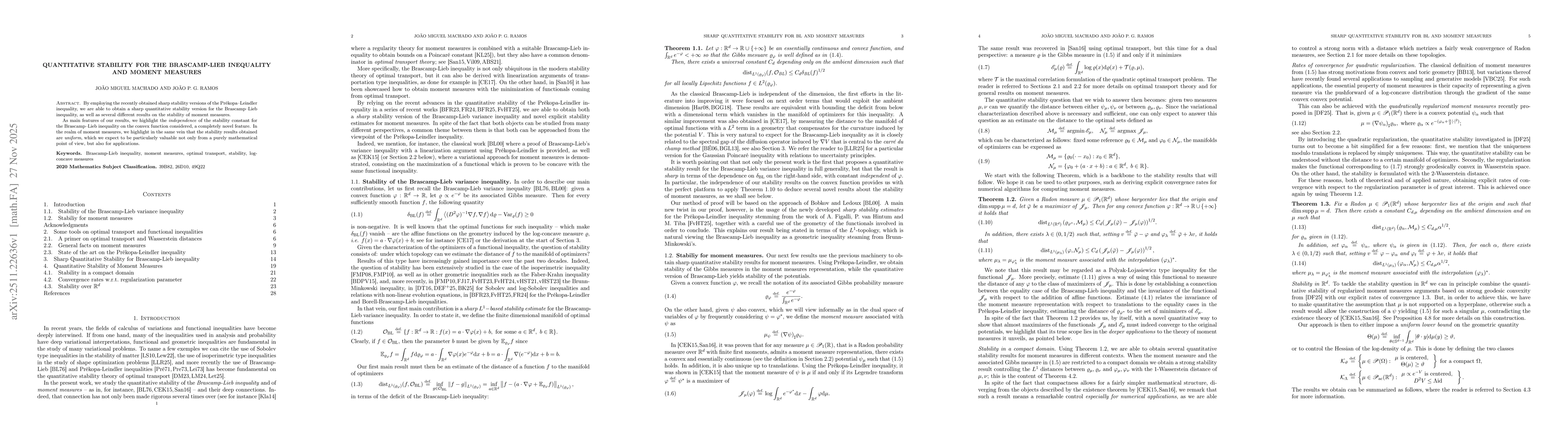 Thumbnail for Quantitative stability for the Brascamp-Lieb inequality and moment measures