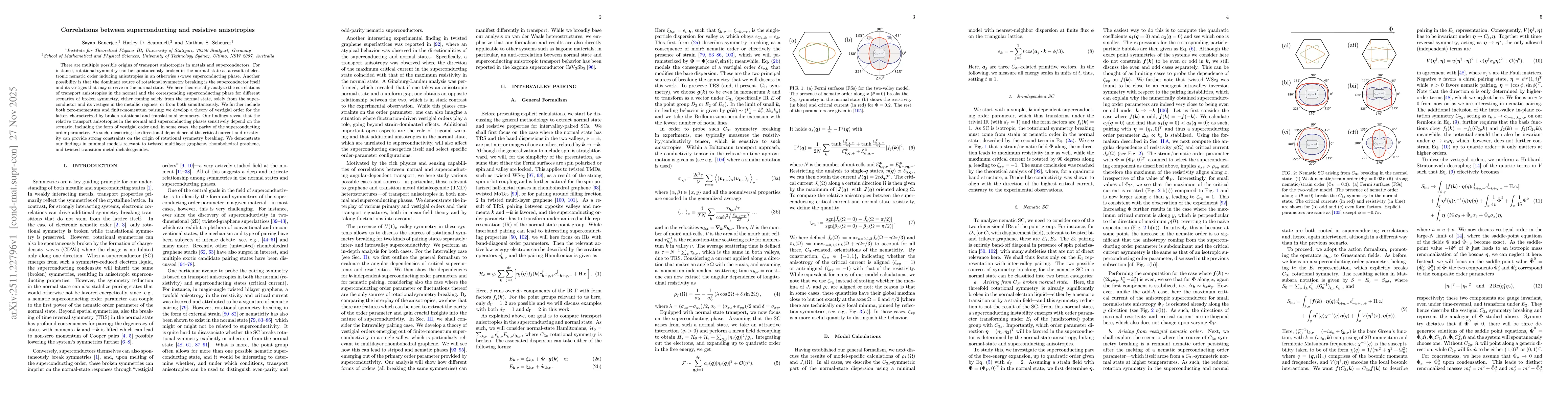 Thumbnail for Correlations between superconducting and resistive anisotropies