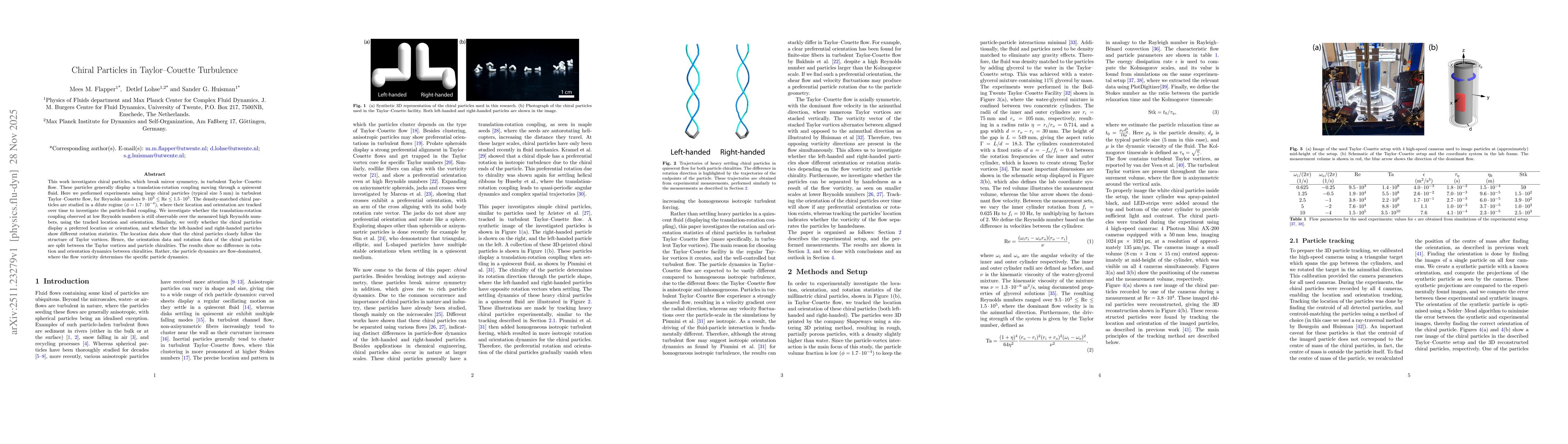 Thumbnail for Chiral Particles in Taylor-Couette Turbulence