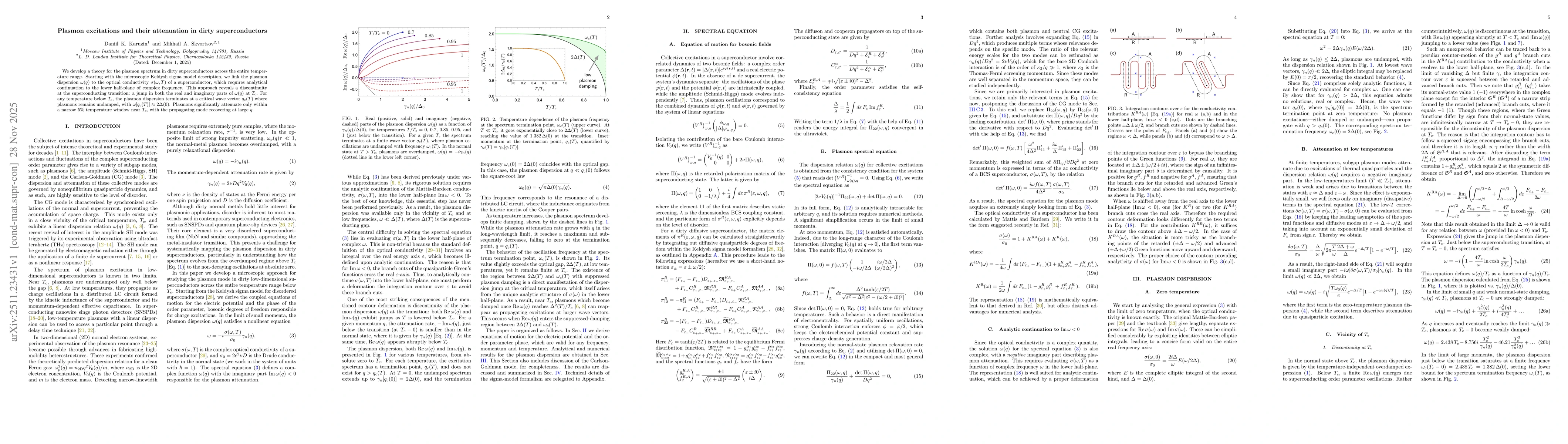 Thumbnail for Plasmon excitations and their attenuation in dirty superconductors