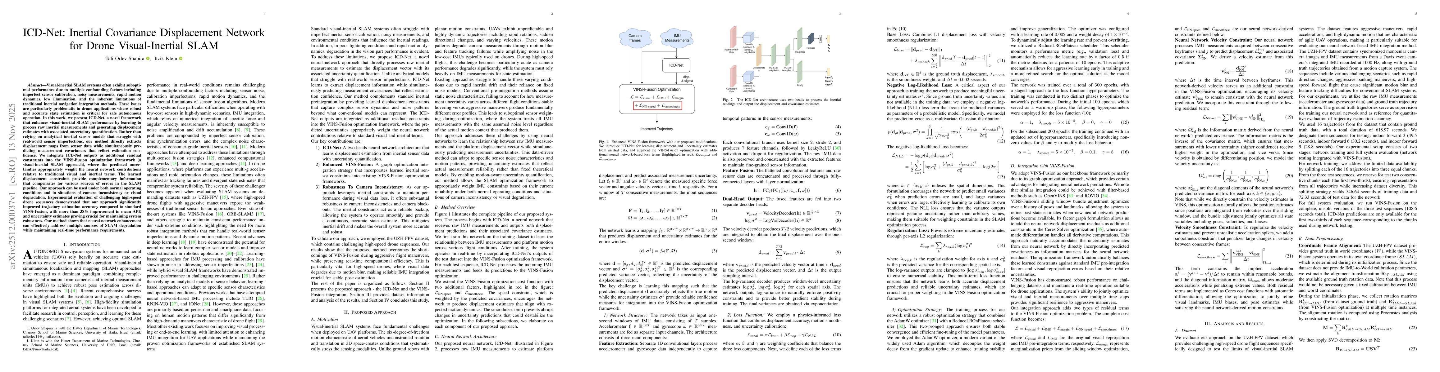 Thumbnail for ICD-Net: Inertial Covariance Displacement Network for Drone Visual-Inertial SLAM