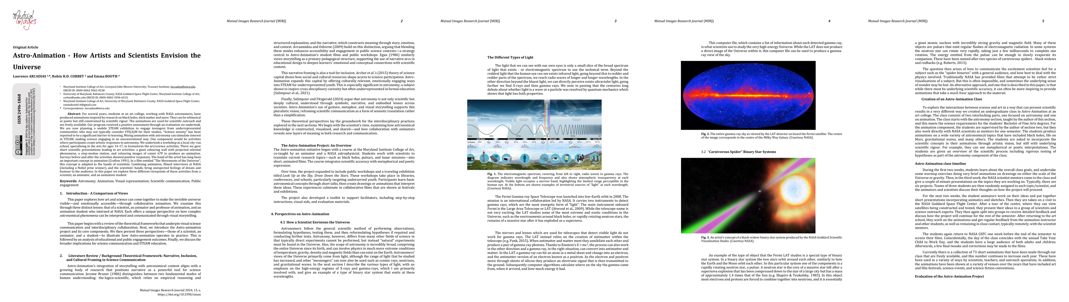 Thumbnail for Astro-Animation -- How Artists and Scientists Envision the Universe