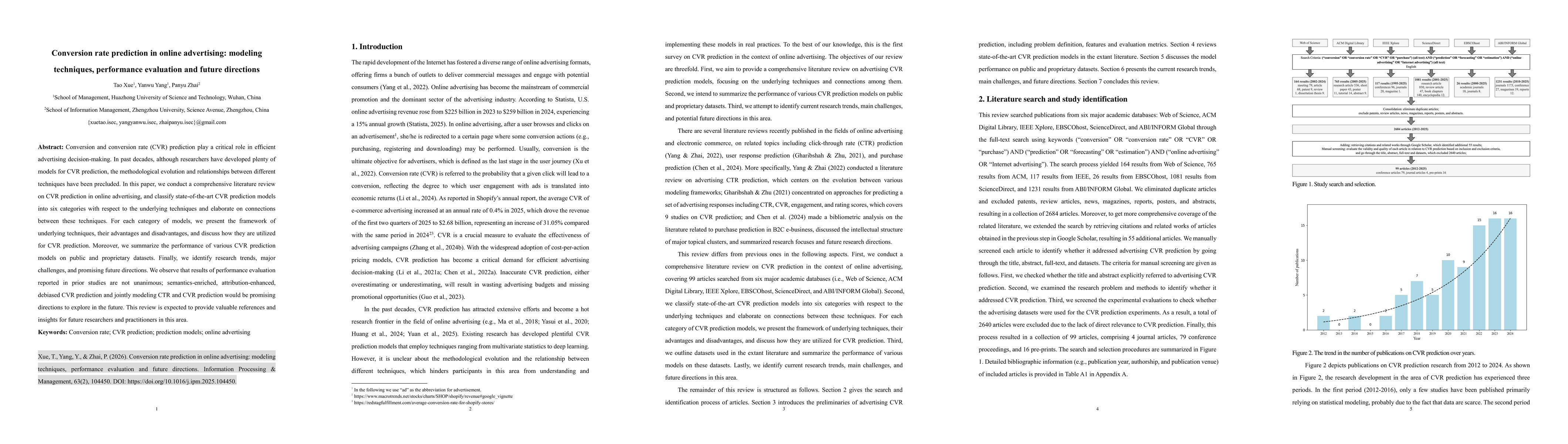 Thumbnail for Conversion rate prediction in online advertising: modeling techniques, performance evaluation and future directions