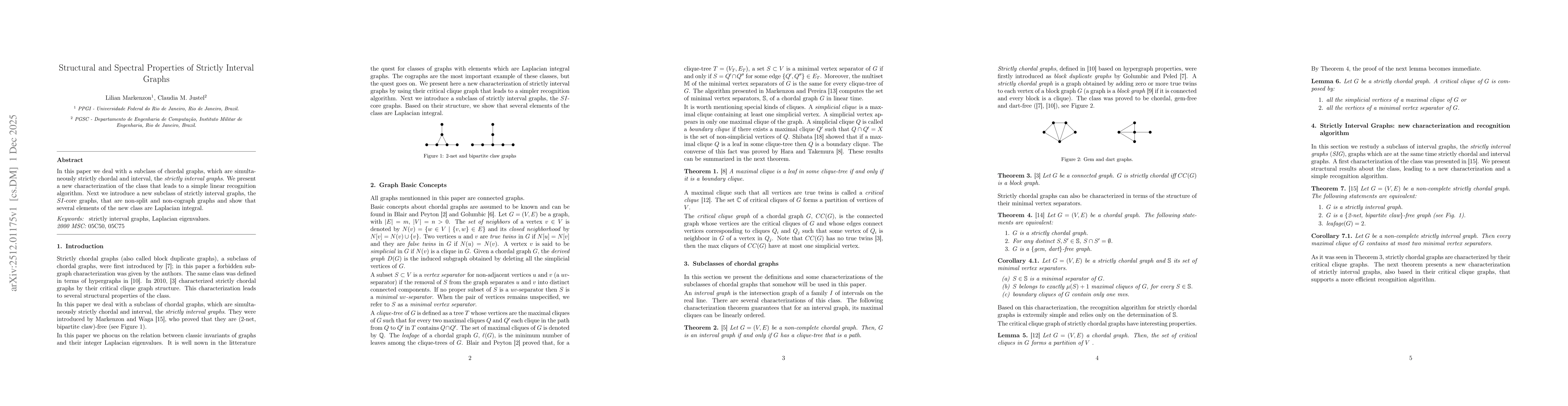 Thumbnail for Structural and Spectral Properties of Strictly Interval Graphs