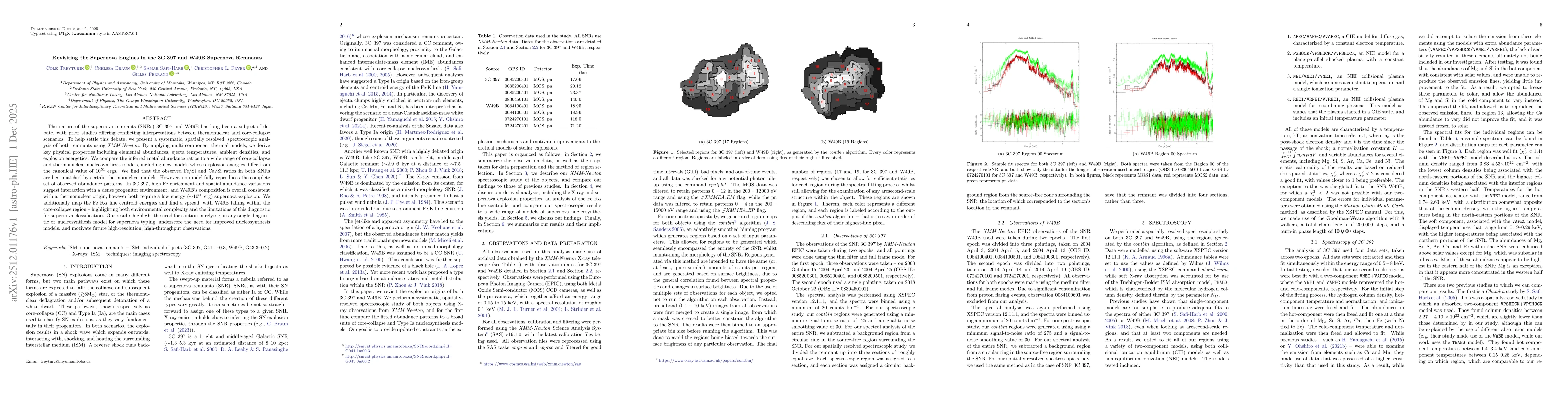 Thumbnail for Revisiting the Supernova Engines in the 3C 397 and W49B Supernova Remnants