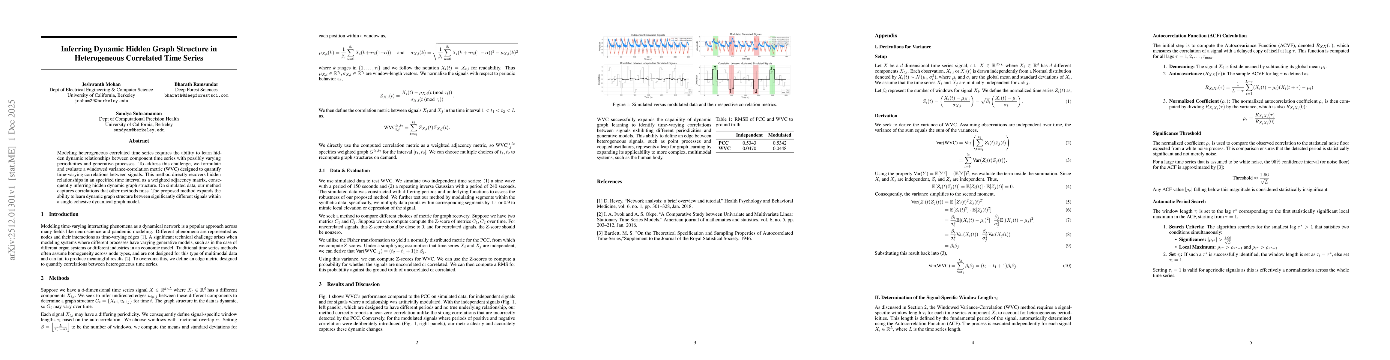 Thumbnail for Inferring Dynamic Hidden Graph Structure in Heterogeneous Correlated Time Series