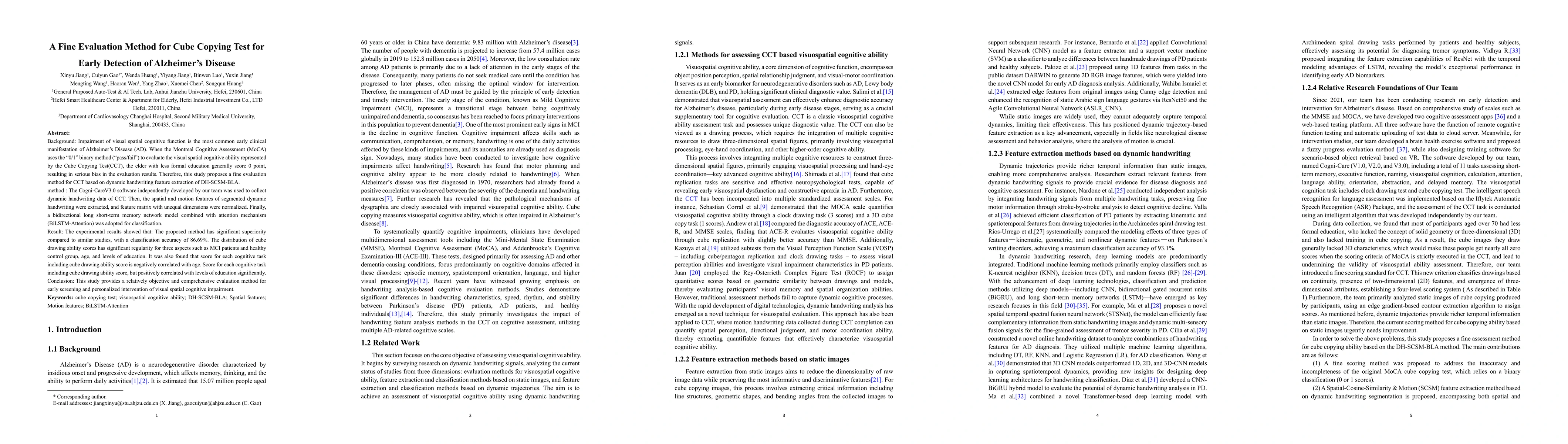 Thumbnail for A Fine Evaluation Method for Cube Copying Test for Early Detection of Alzheimer's Disease