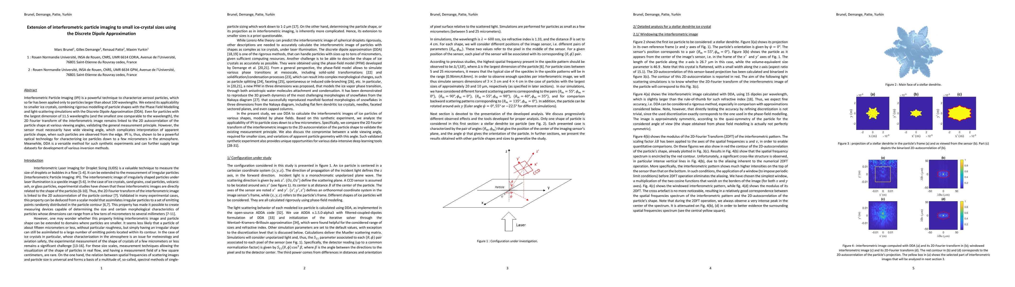 Thumbnail for Extension of interferometric particle imaging to small ice-crystal sizes using the Discrete Dipole Approximation