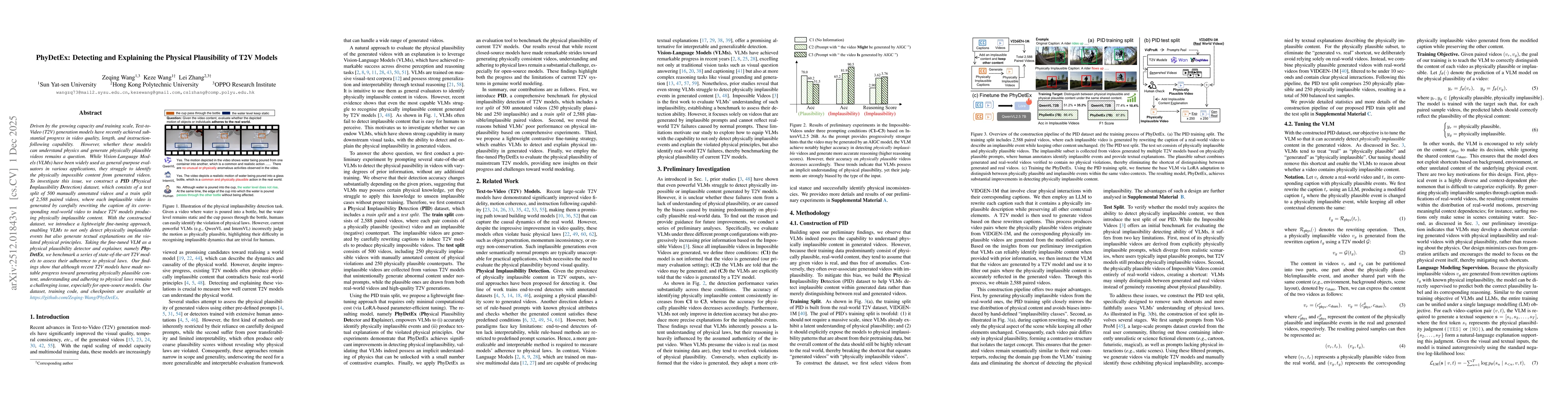 Thumbnail for PhyDetEx: Detecting and Explaining the Physical Plausibility of T2V Models