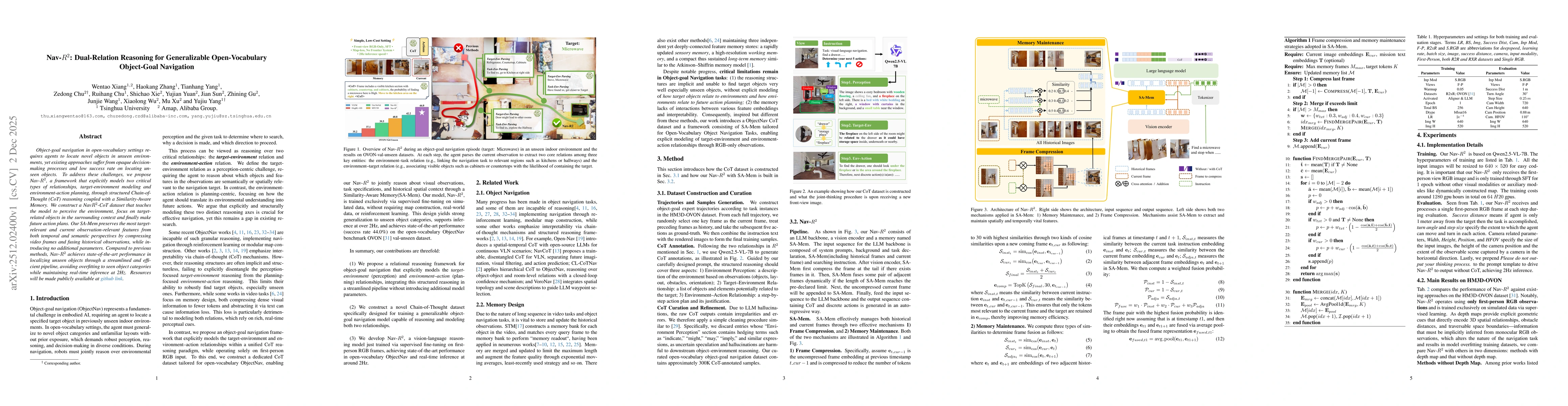 Thumbnail for Nav-$R^2$ Dual-Relation Reasoning for Generalizable Open-Vocabulary Object-Goal Navigation