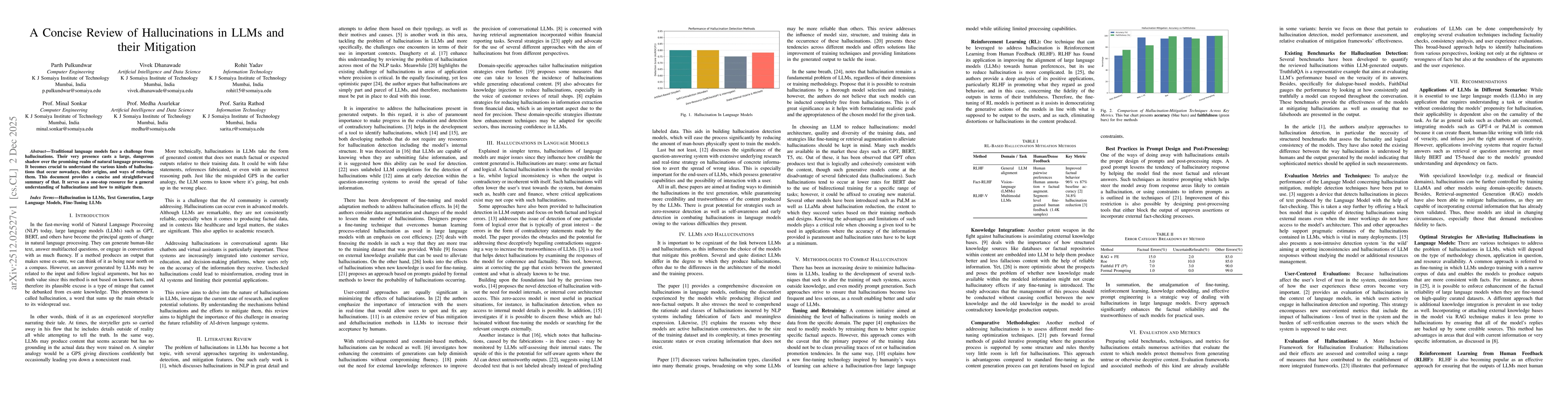 Thumbnail for A Concise Review of Hallucinations in LLMs and their Mitigation