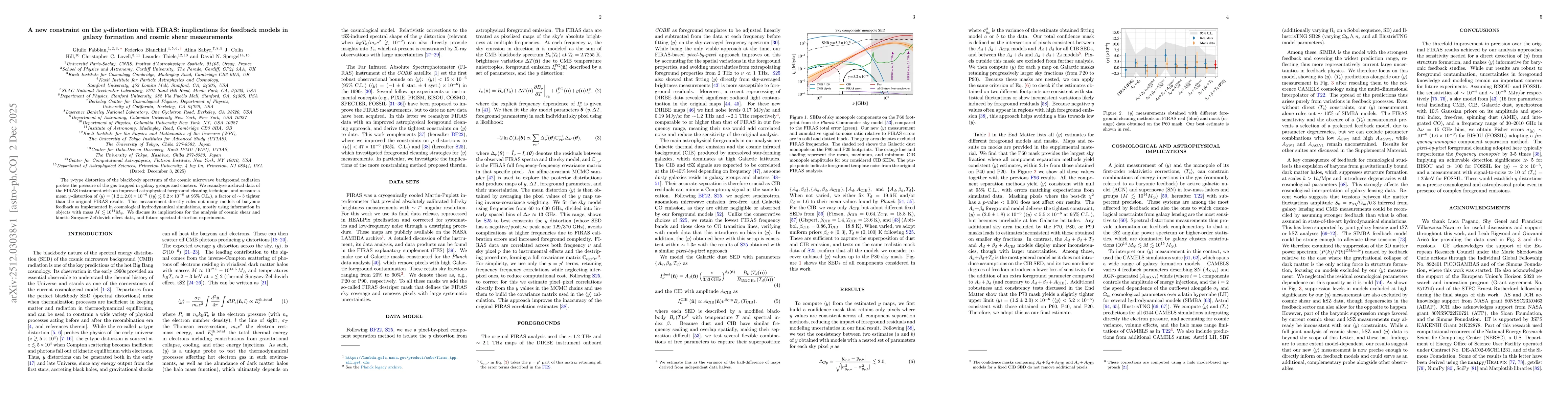 Thumbnail for A new constraint on the $y$-distortion with FIRAS: implications for feedback models in galaxy formation and cosmic shear measurements
