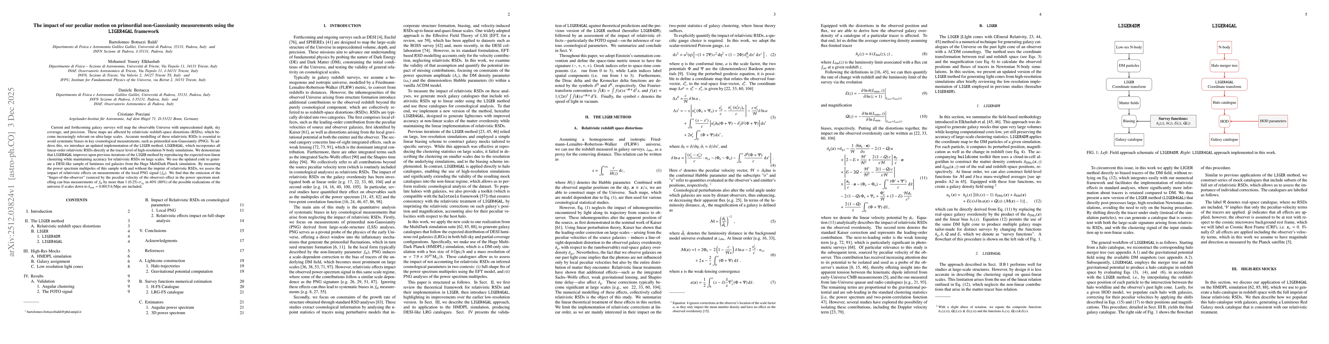 Thumbnail for The impact of our peculiar motion on primordial non-Gaussianity measurements using the LIGER4GAL framework