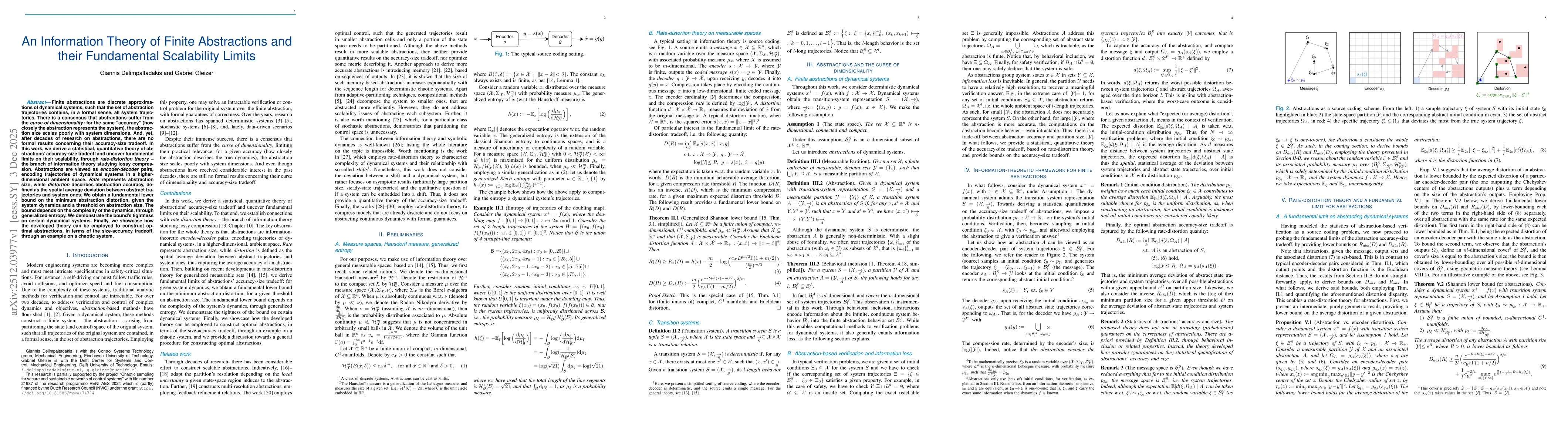 Thumbnail for An Information Theory of Finite Abstractions and their Fundamental Scalability Limits