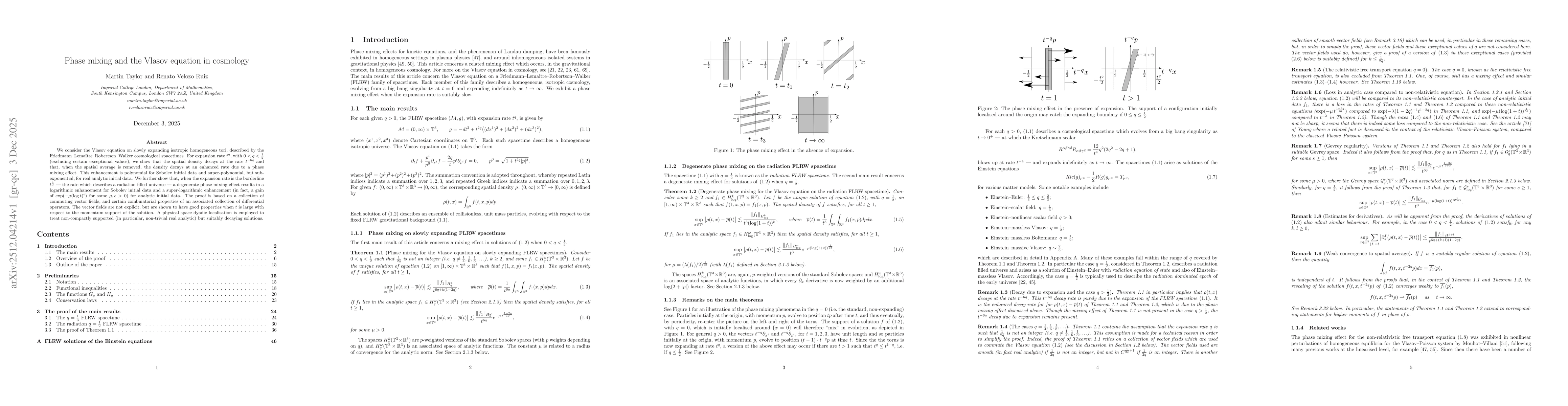 Thumbnail for Phase mixing and the Vlasov equation in cosmology
